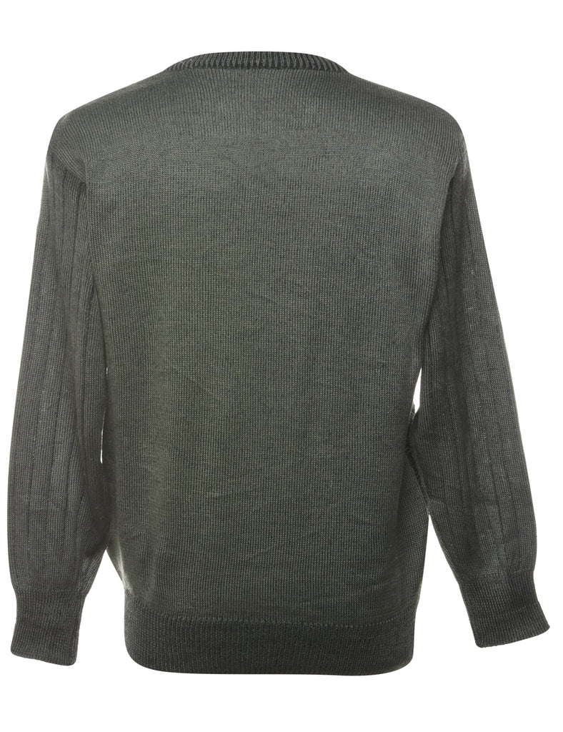 Olive Green Jumper - M