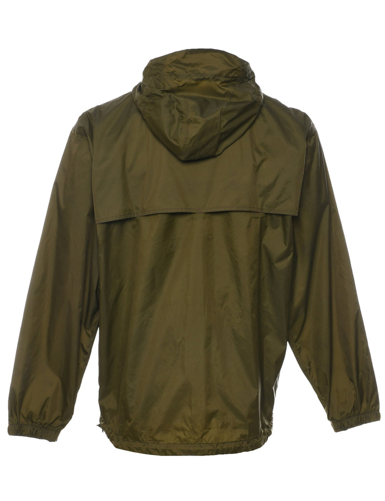 Olive Green Nylon Jacket - L