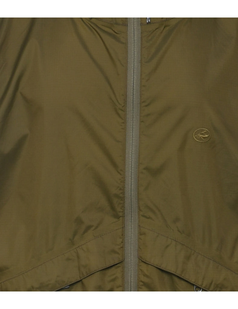 Olive Green Nylon Jacket - L