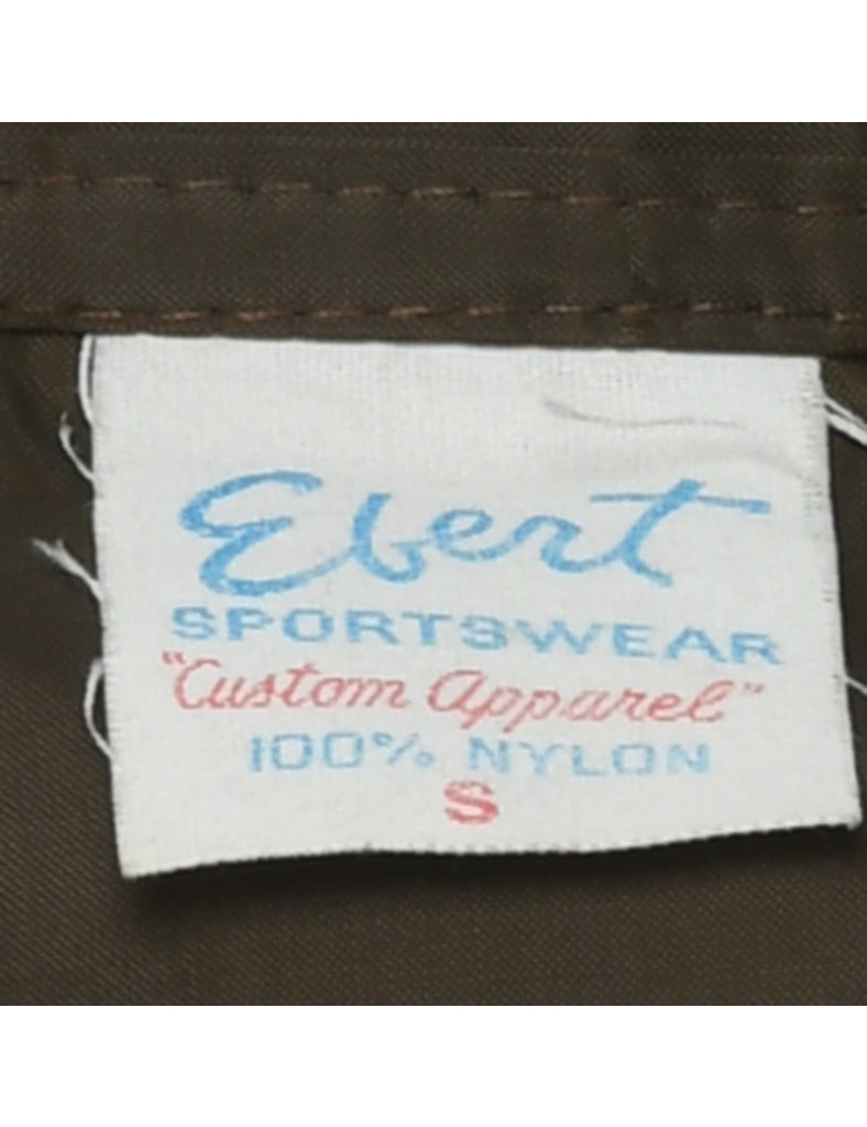 Olive Green Nylon Jacket - S