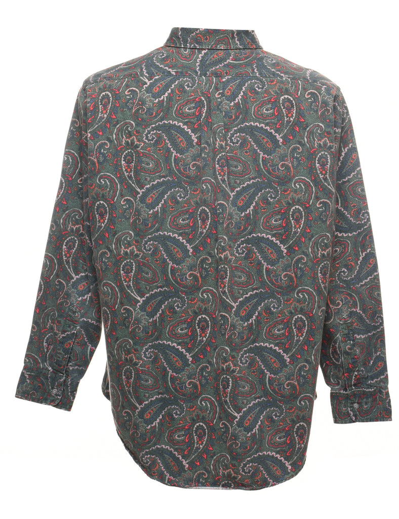 Paisley Print Multi-Colour Shirt - XL