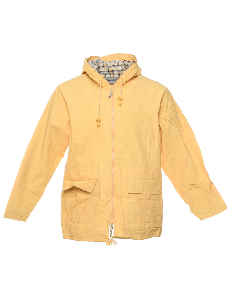 Pale Yellow Raincoat - M