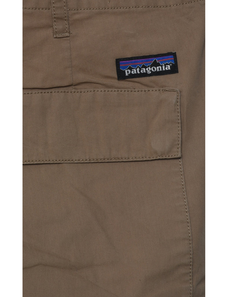 Patagonia Brown Straight-Fit Trousers - W34 L30