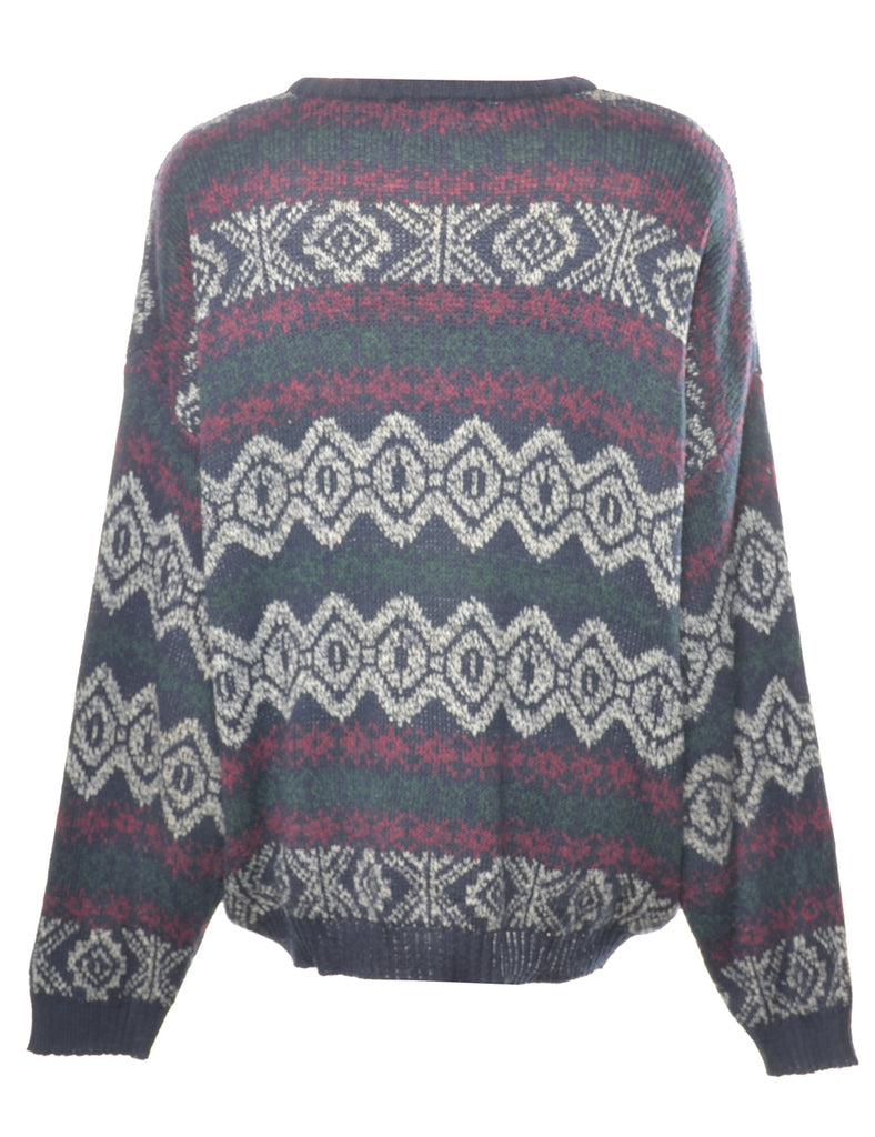 Patterned Jumper - XL