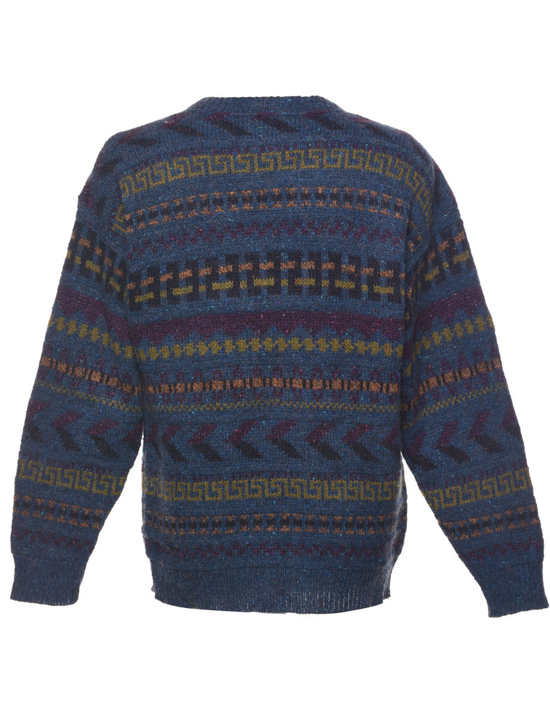 Patterned Jumper - M