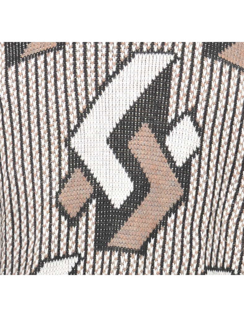 Patterned Multi-colour Jumper - M