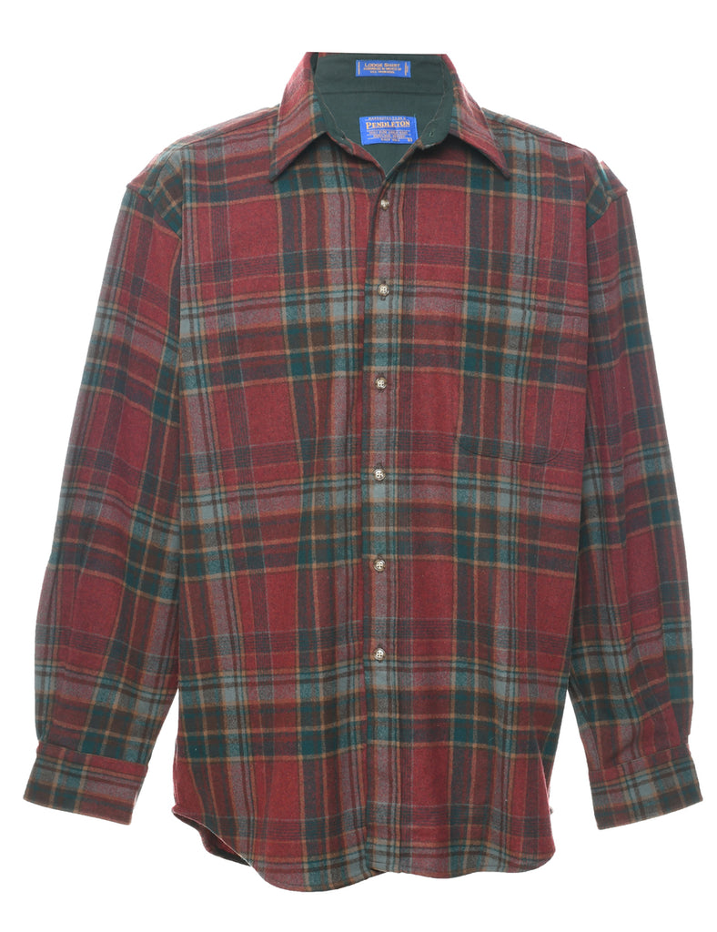 Pendleton Checked Shirt - L