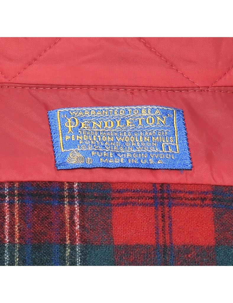 Pendleton Plaid Shirt - L