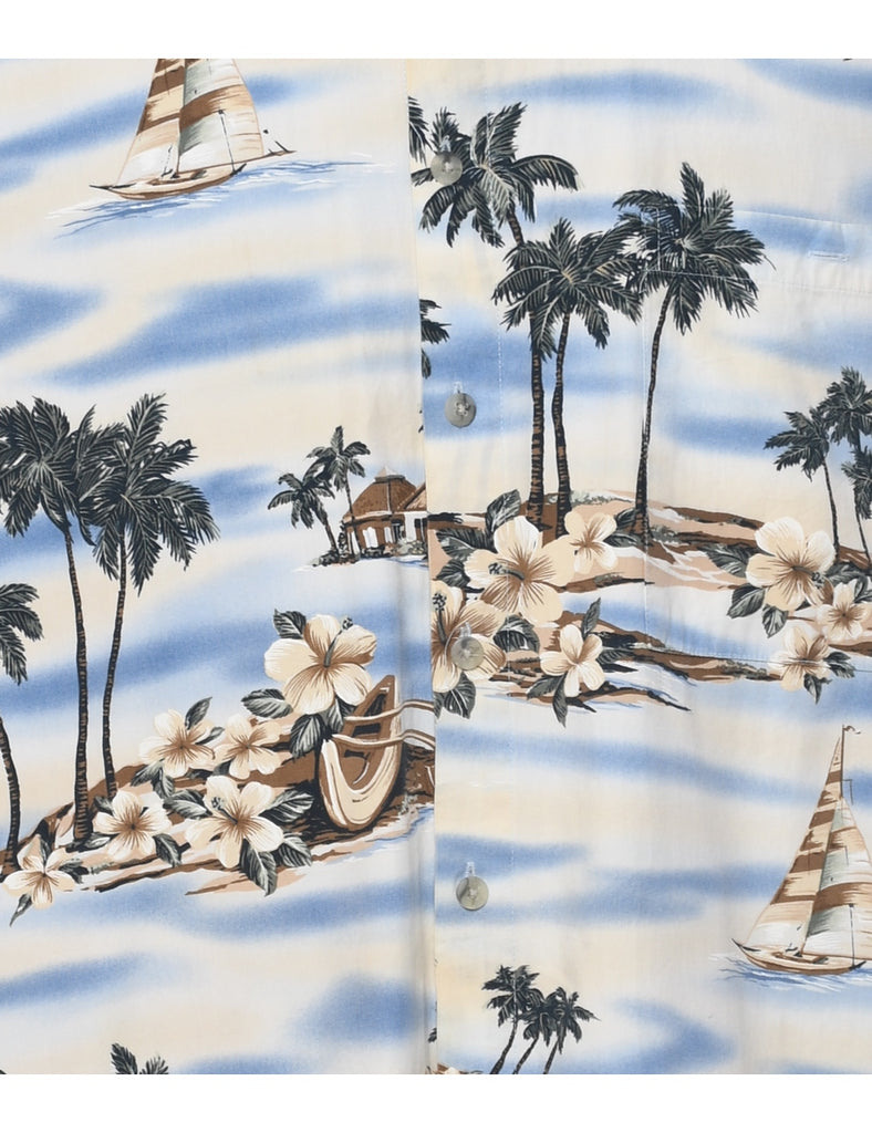 Pierre Cardin Hawaiian Shirt - XL