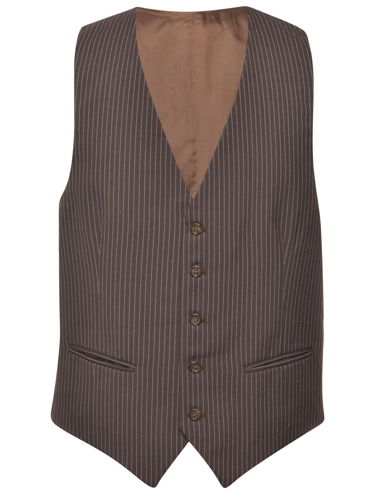 Pinstriped Waistcoat - M