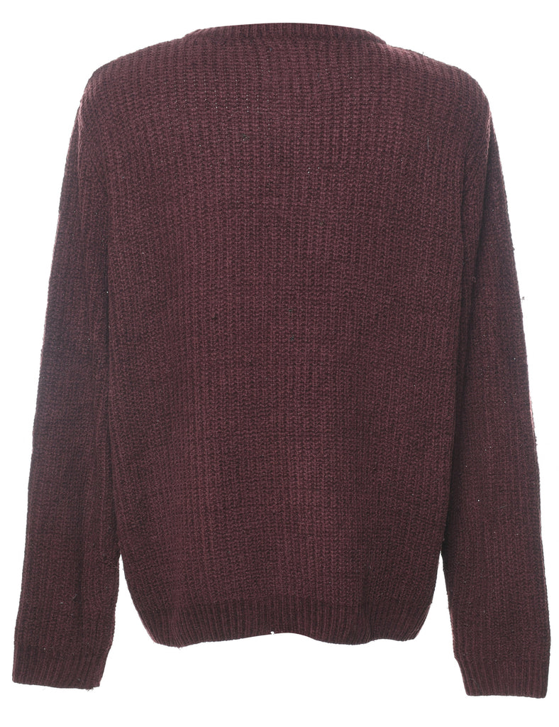 Plum Jumper - XL