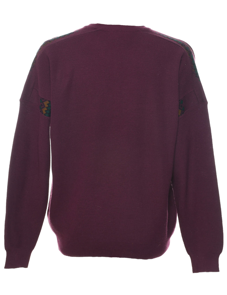 Plum Jumper - L