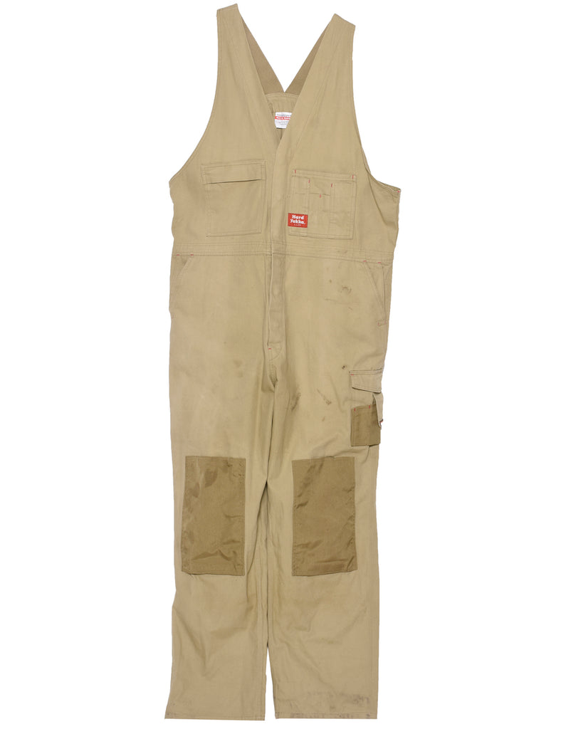 Popper Front Dungaree Salopettes - XL