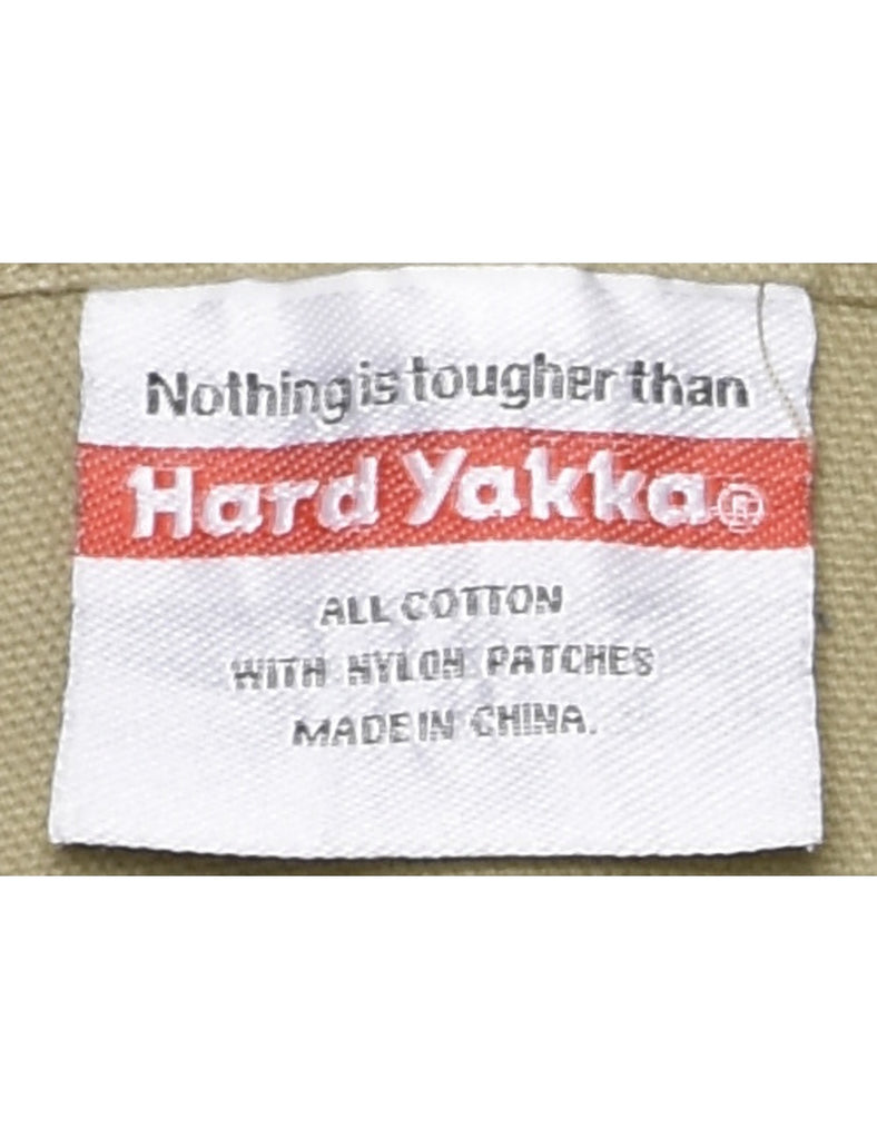 Popper Front Dungaree Salopettes - XL