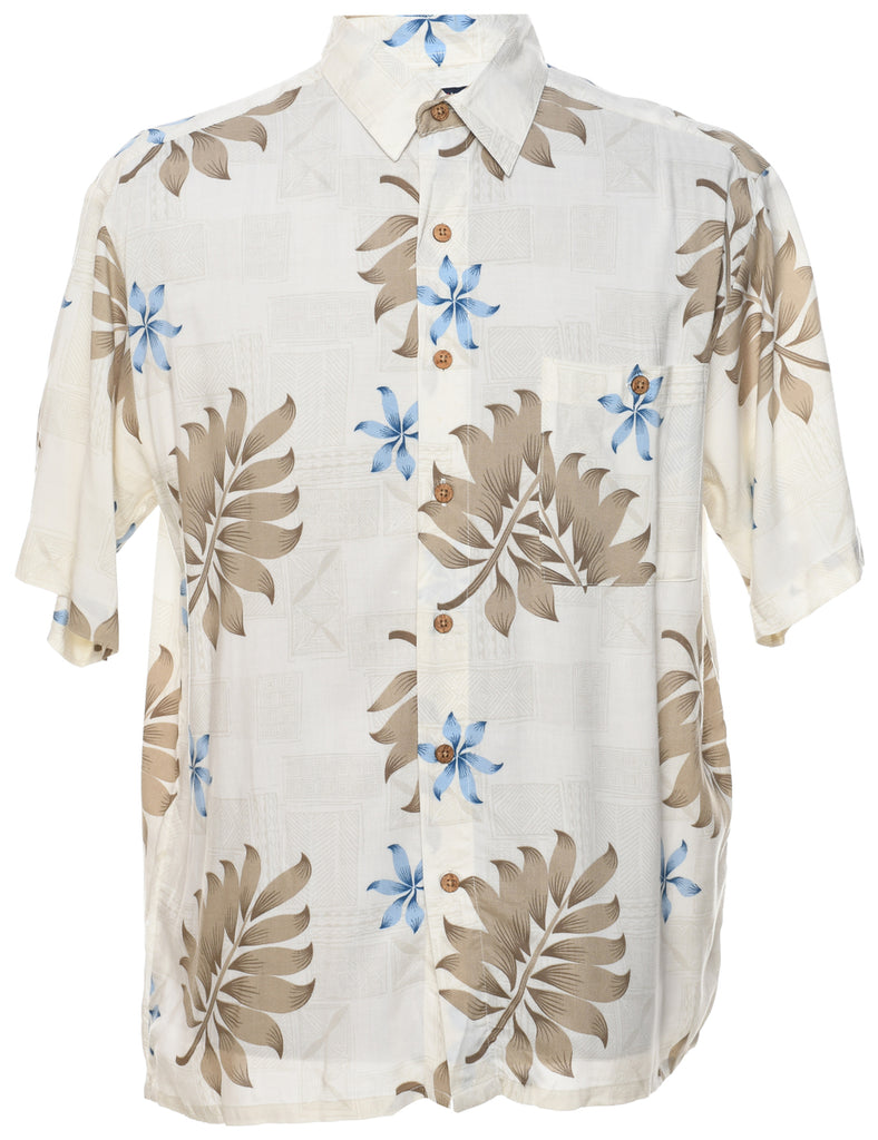 Puritan Foliage Hawaiian Shirt - M