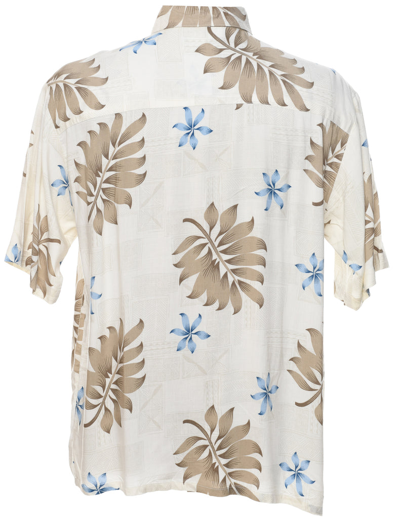 Puritan Foliage Hawaiian Shirt - M