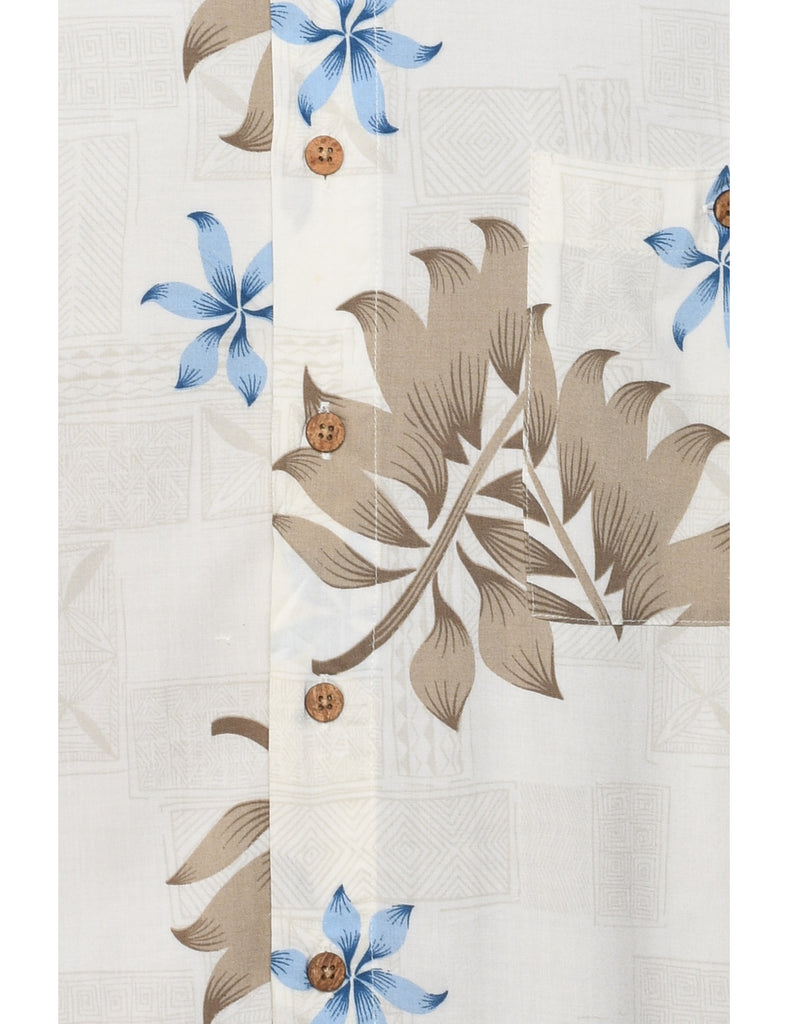 Puritan Foliage Hawaiian Shirt - M