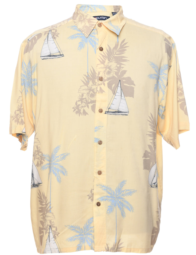 Puritan Hawaiian Shirt - L