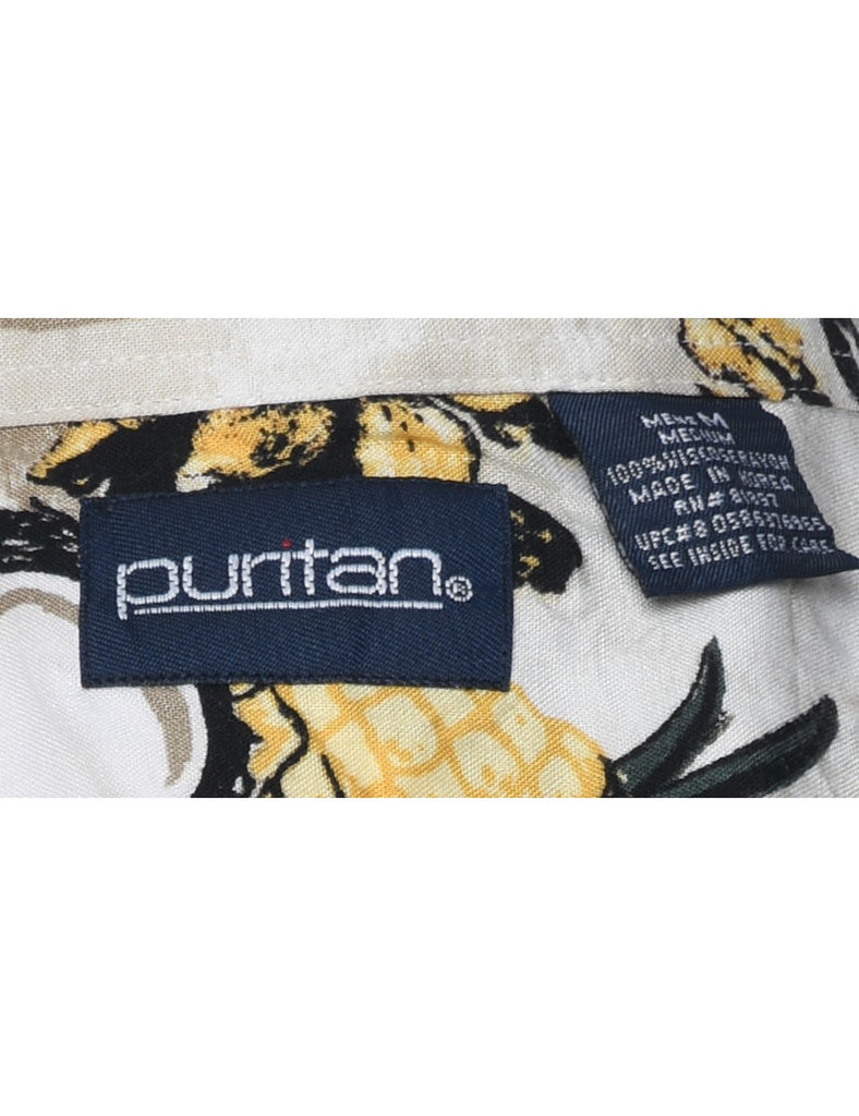 Puritan Hawaiian Shirt - M