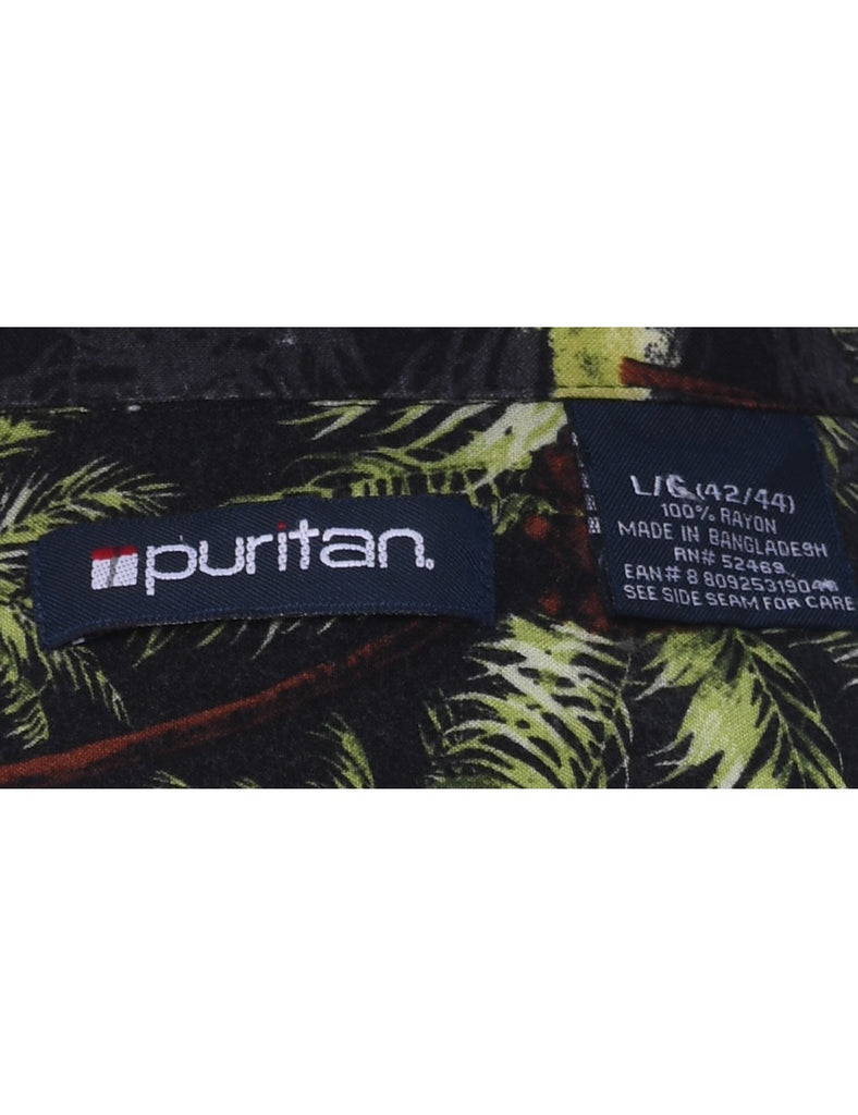 Puritan Hawaiian Shirt - L