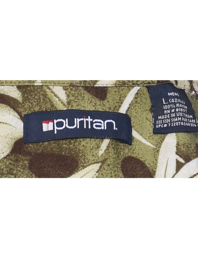 Puritan Hawaiian Shirt - L