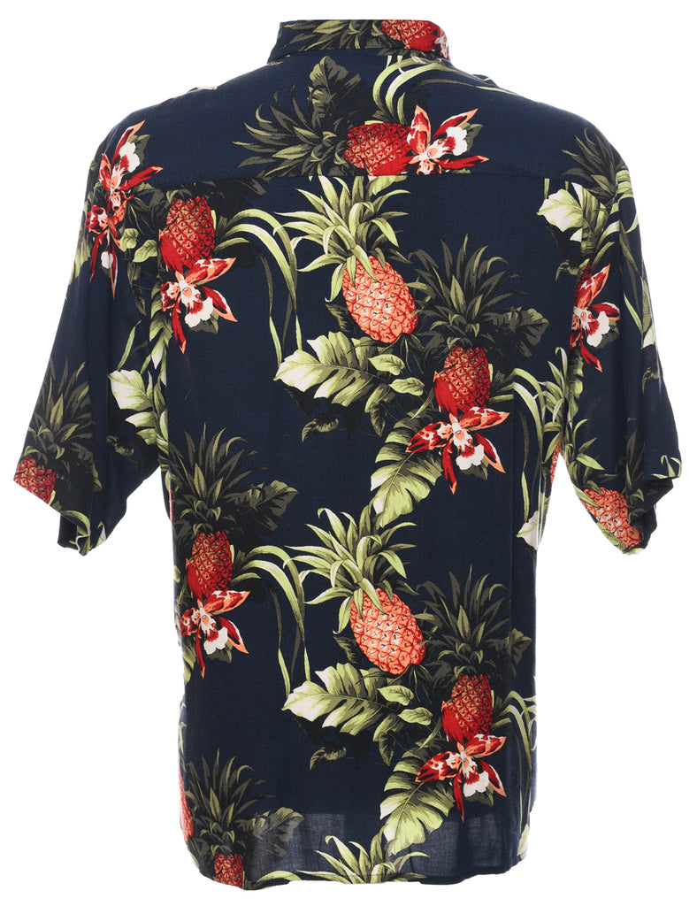 Puritan Pineapple Hawaiian Shirt - XL