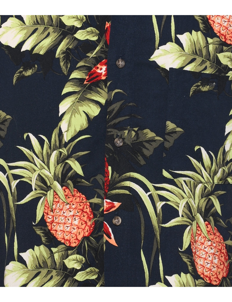 Puritan Pineapple Hawaiian Shirt - XL