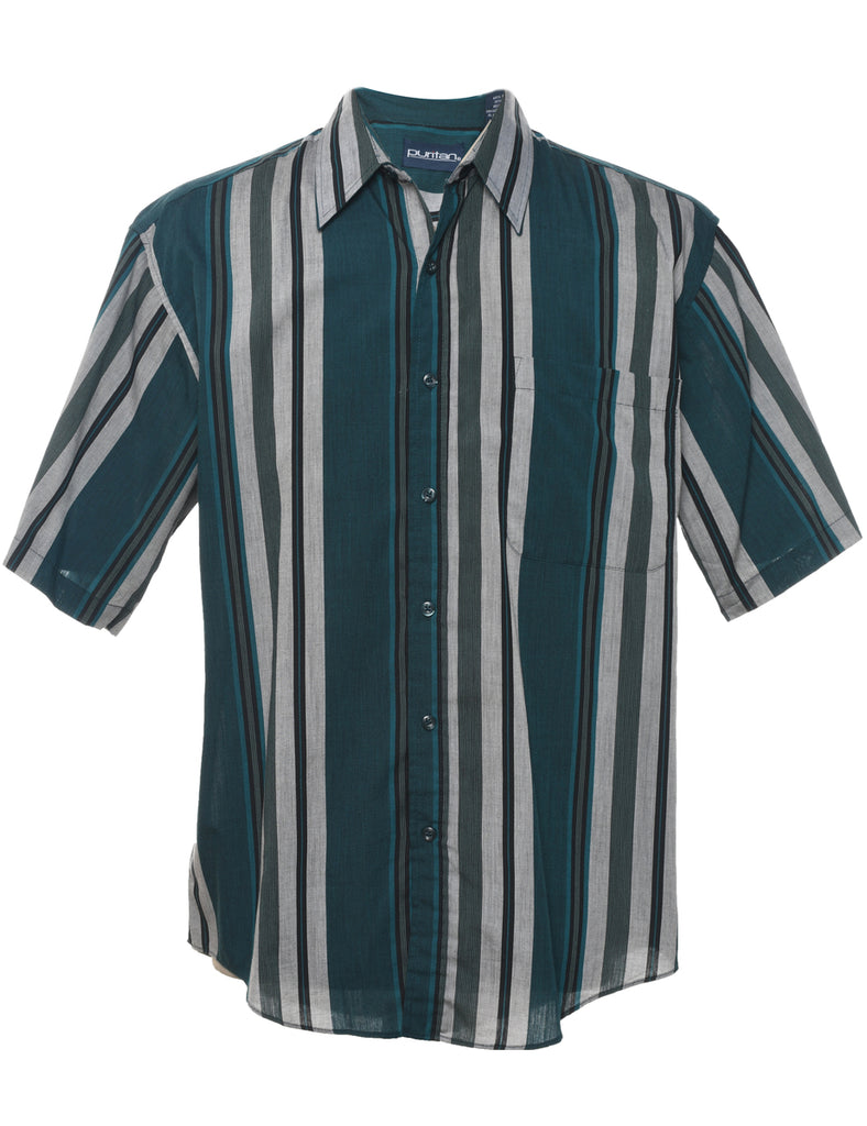 Puritan Striped Shirt - M
