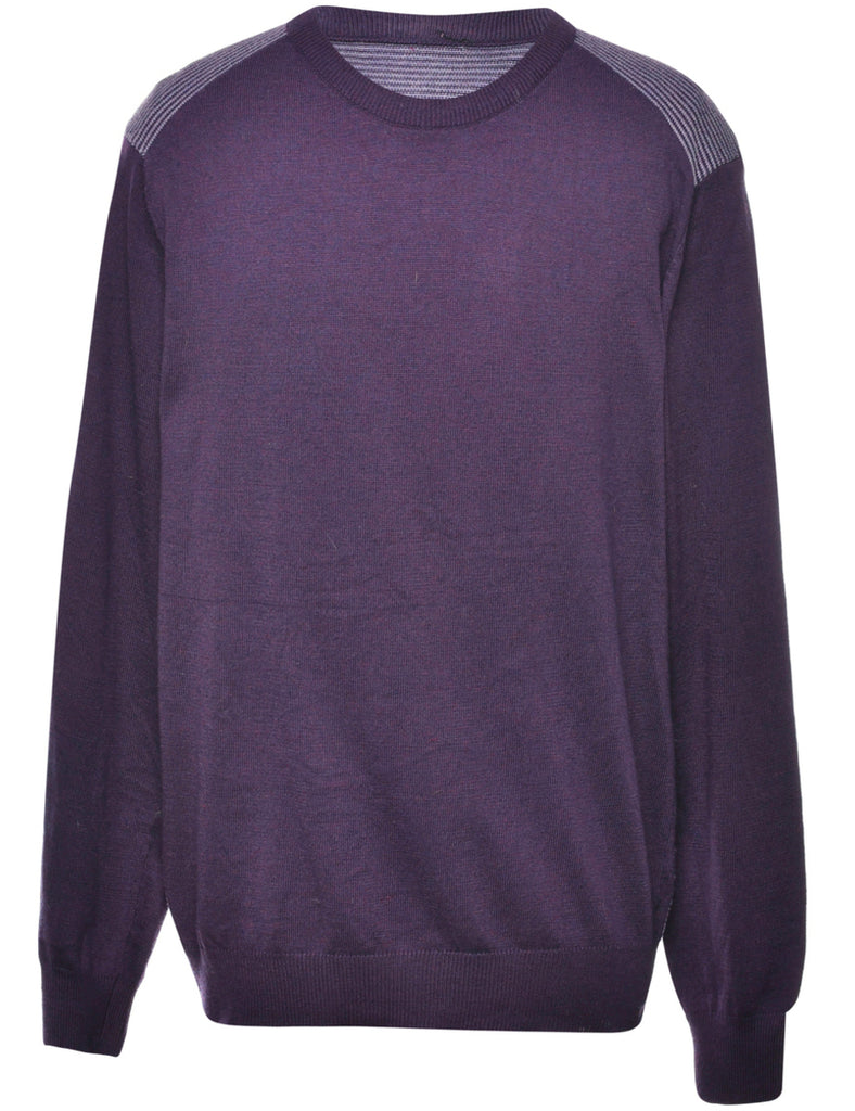 Purple Jumper - L