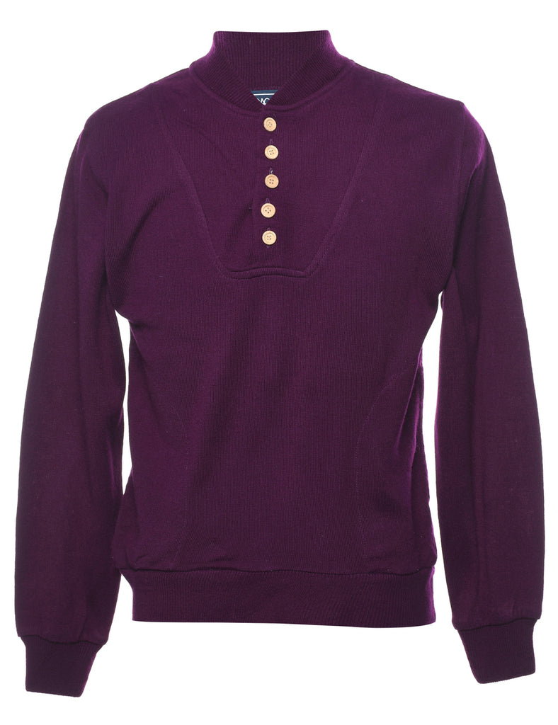 Purple Jumper - M