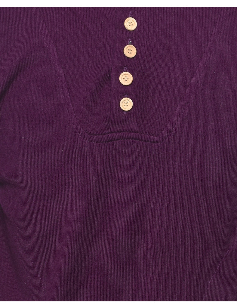 Purple Jumper - M