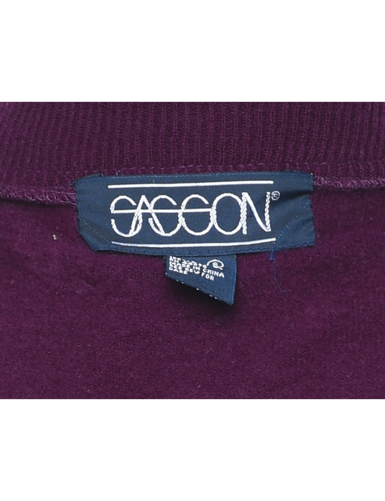 Purple Jumper - M