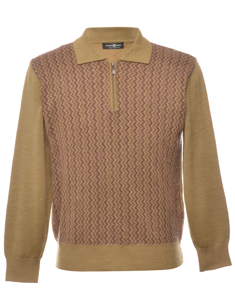 Quarter Zip Jumper - S