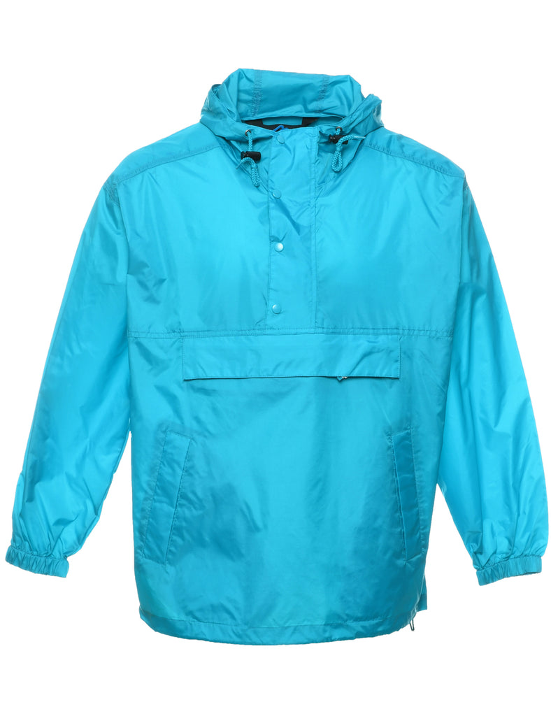 Quarter Zip Nylon Jacket - M