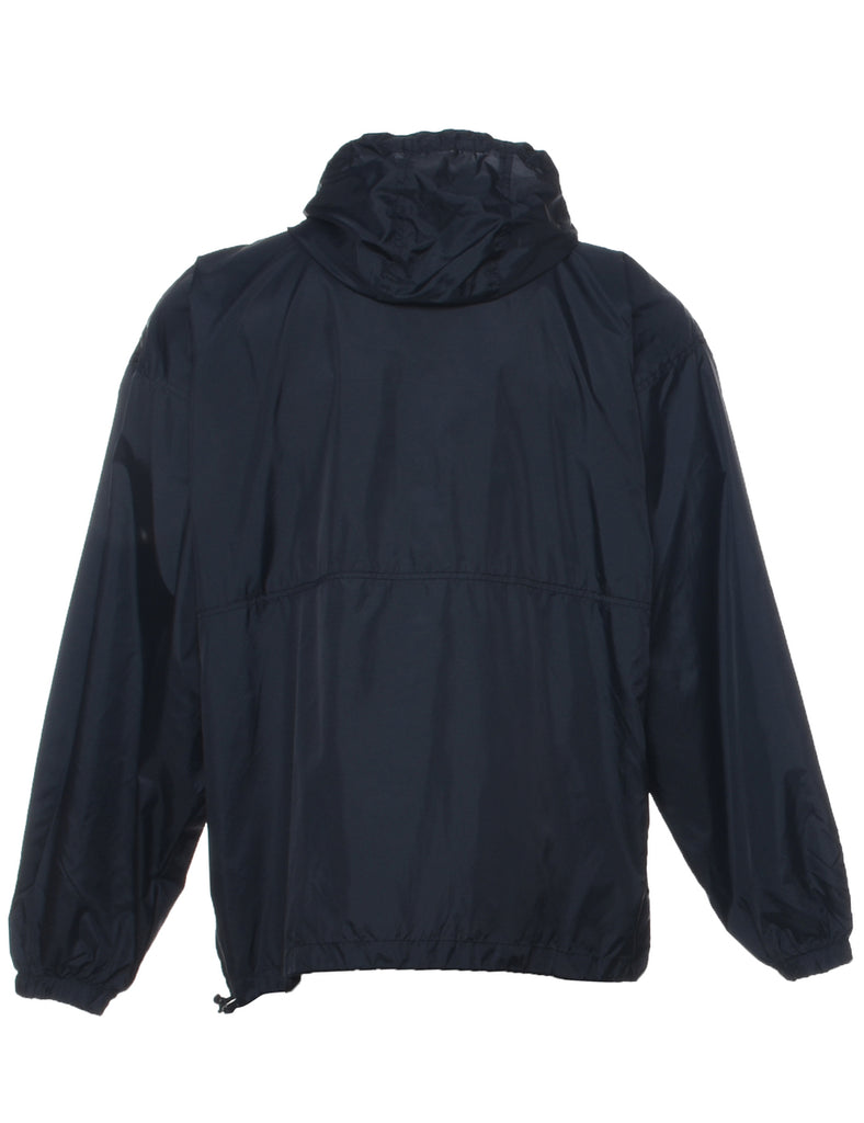 Quarter Zip Nylon Jacket - L