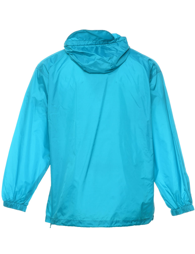Quarter Zip Nylon Jacket - M