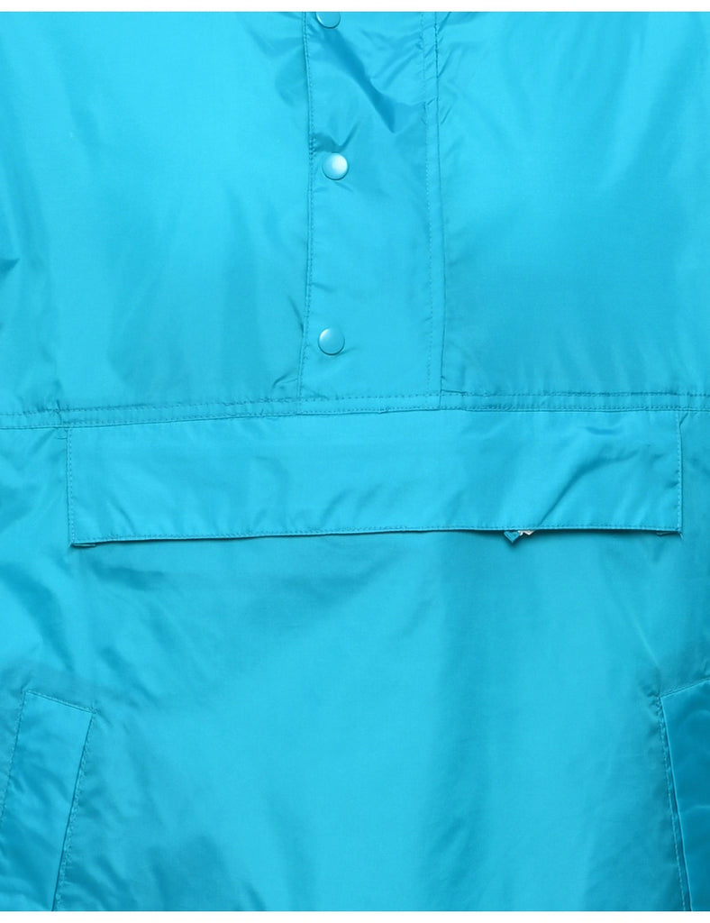 Quarter Zip Nylon Jacket - M