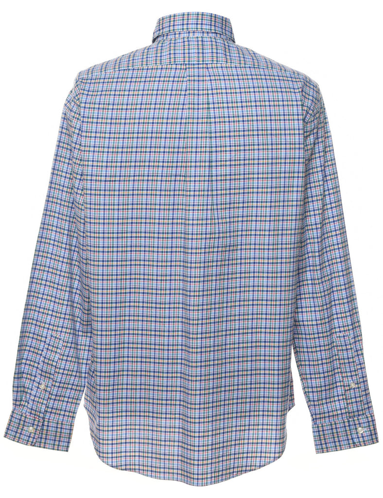 Ralph Lauren Blue Checked Shirt - L