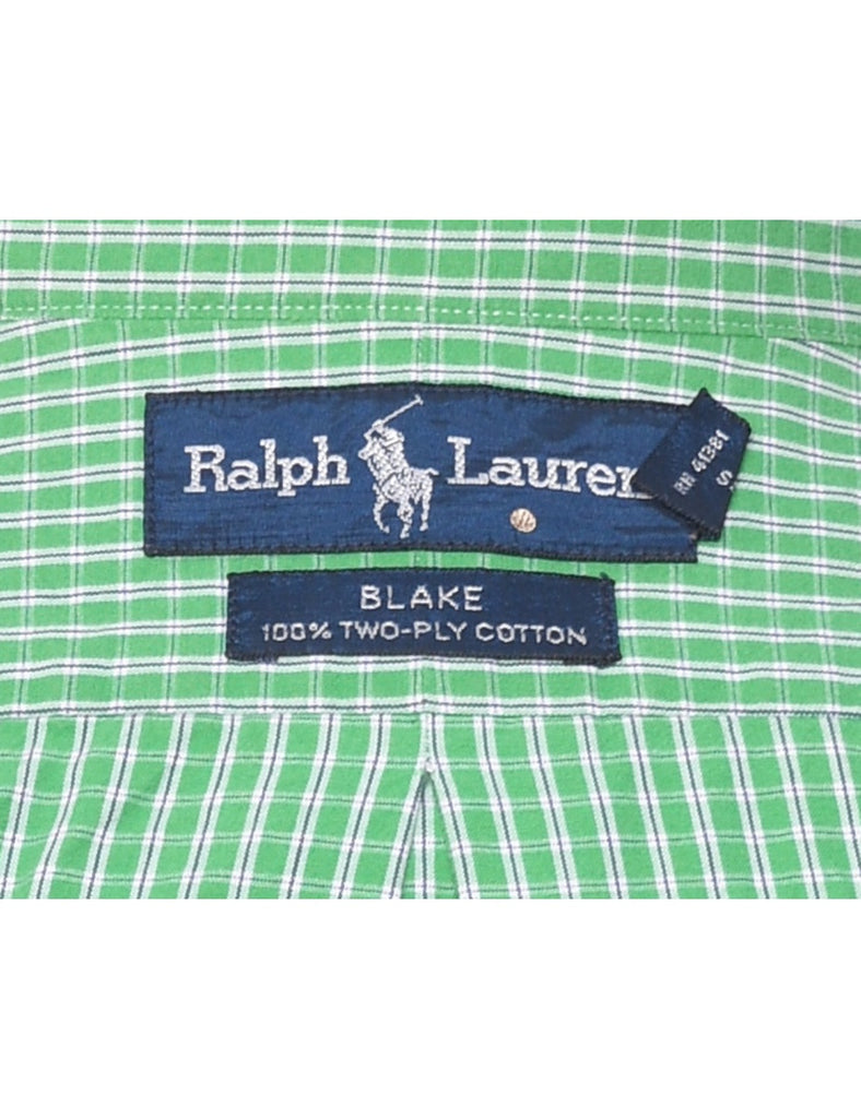 Ralph Lauren Checked Shirt - M