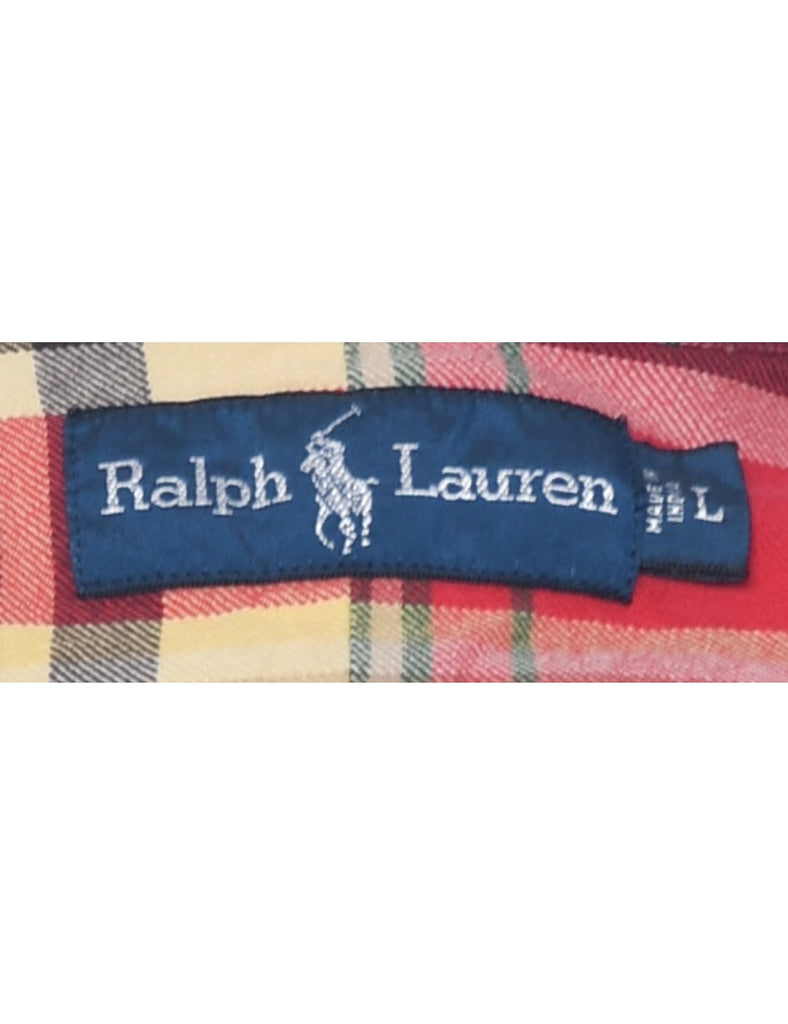 Ralph Lauren Checked Shirt - L