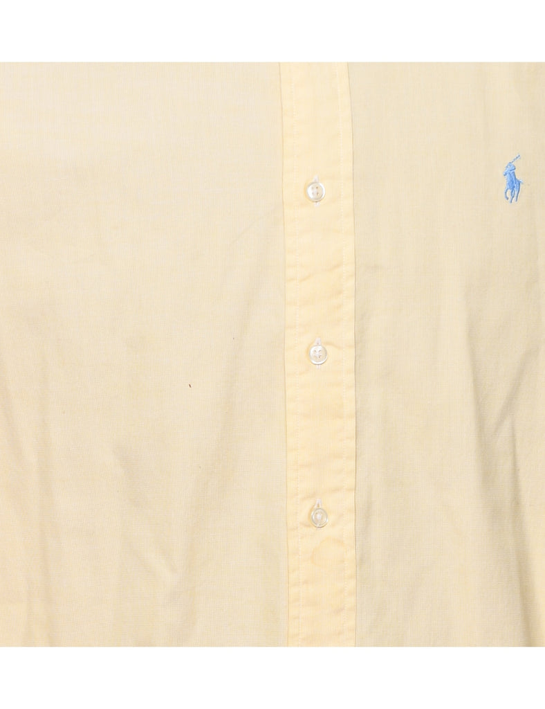 Ralph Lauren Pale Yellow Shirt - L