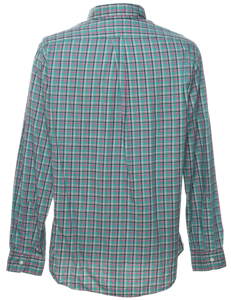 Ralph Lauren Purple & Green Checked Shirt - L