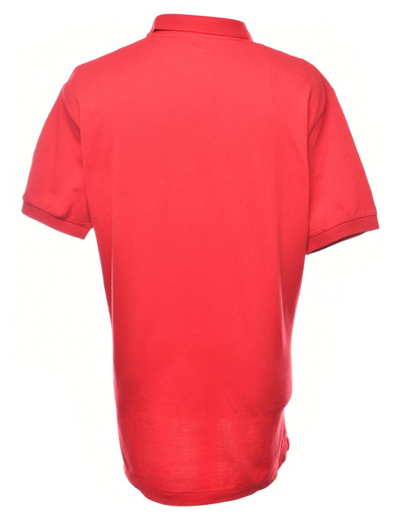 Ralph Lauren Red Short-Sleeve Polo Shirt - XL