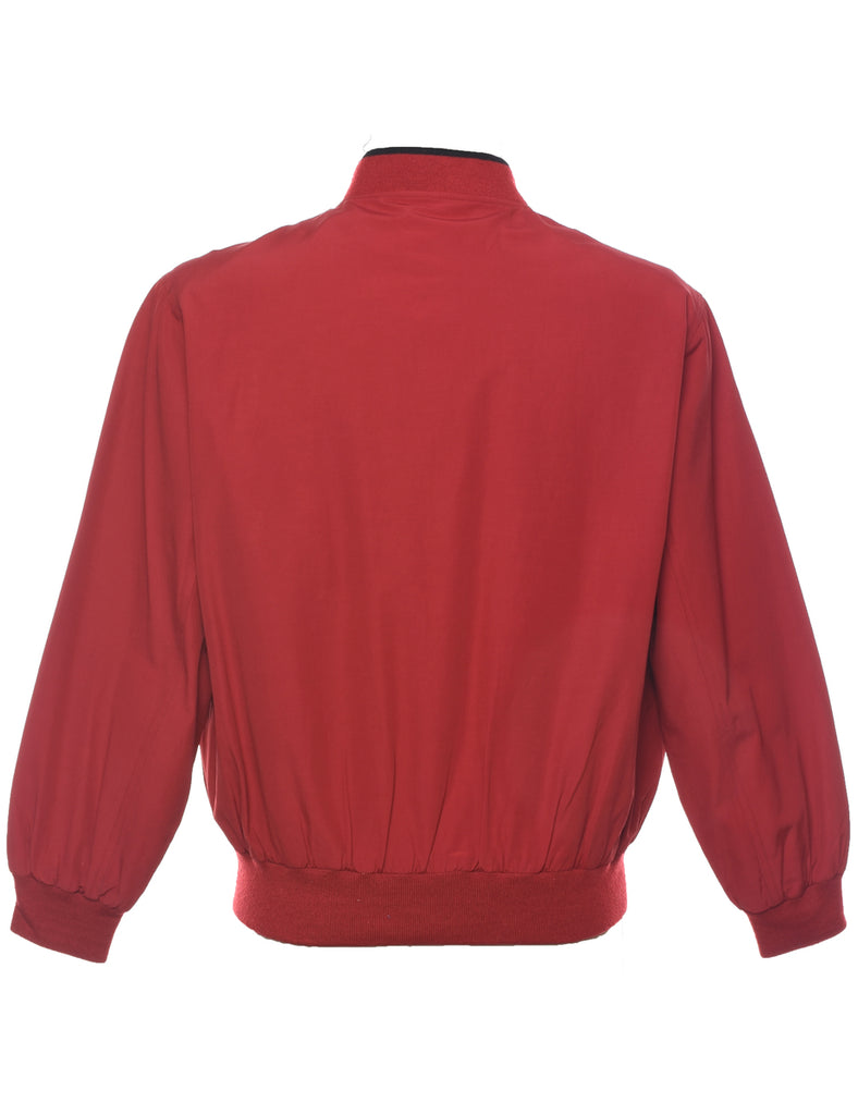 Red Bomber Jacket - M