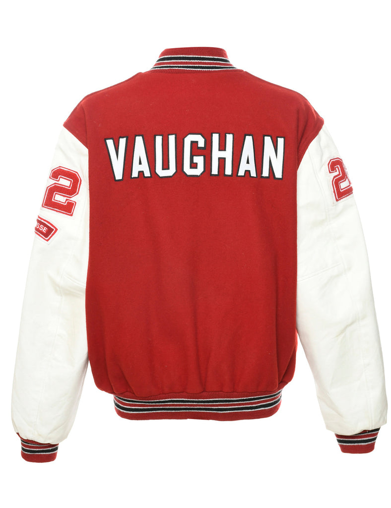 Red Bomber Jacket - XL