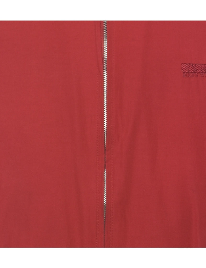 Red Bomber Jacket - M