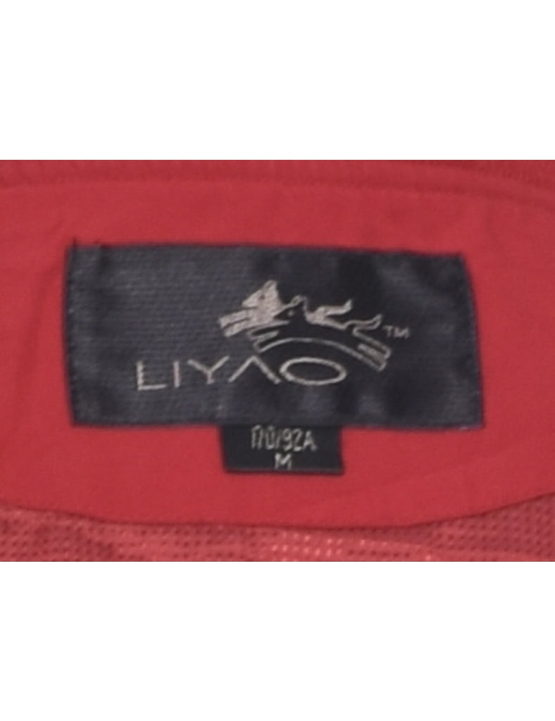 Red Bomber Jacket - M