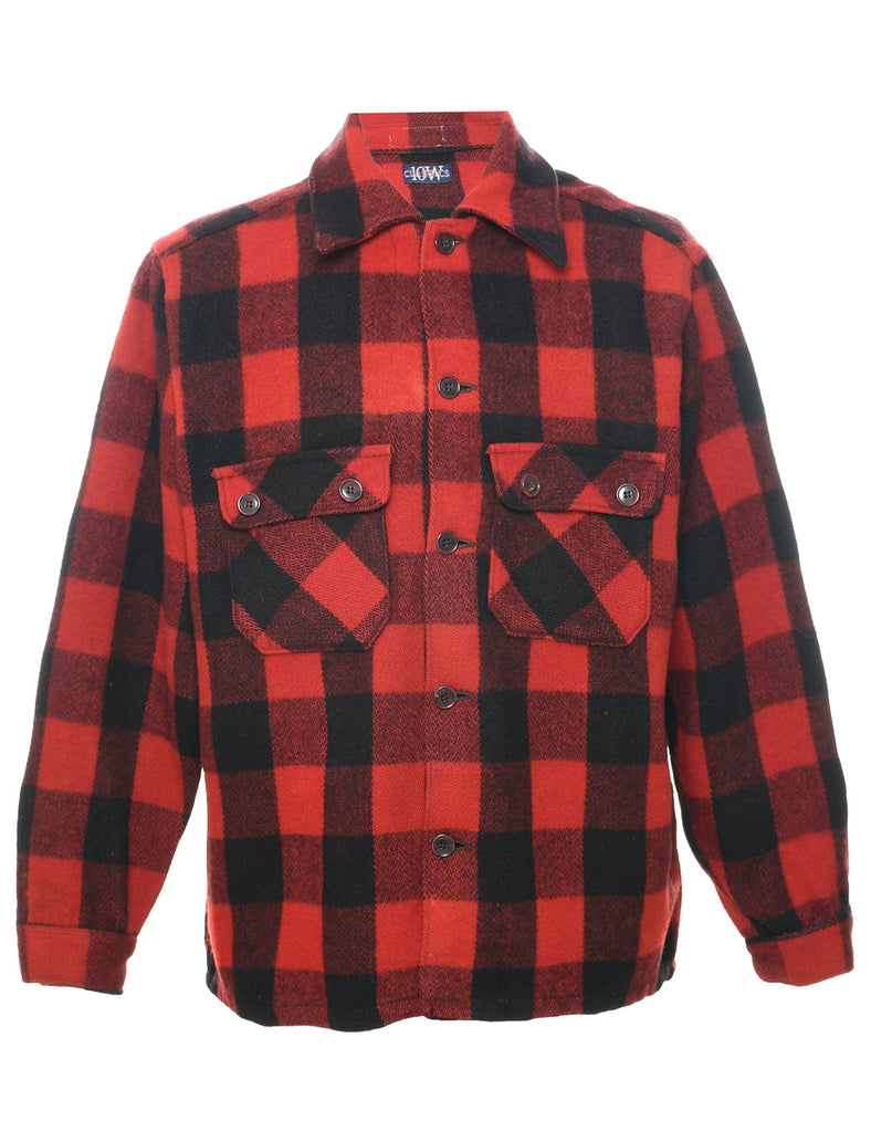 Red Buffalo Check Shirt - L