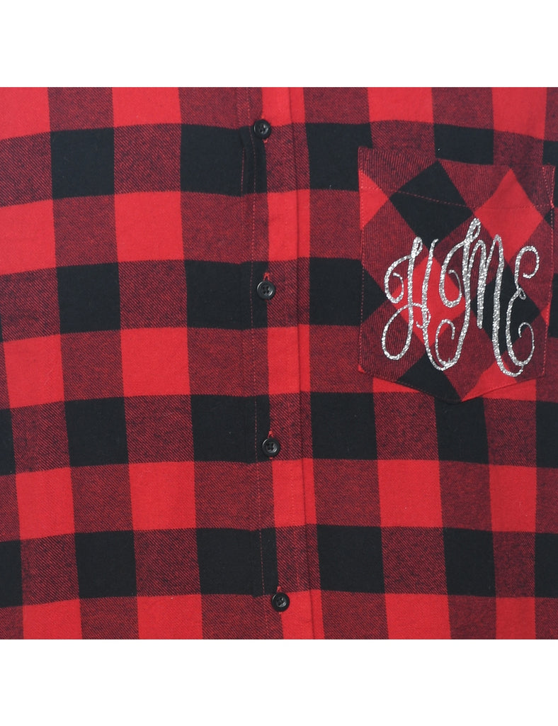 Red Buffalo Check Shirt - L