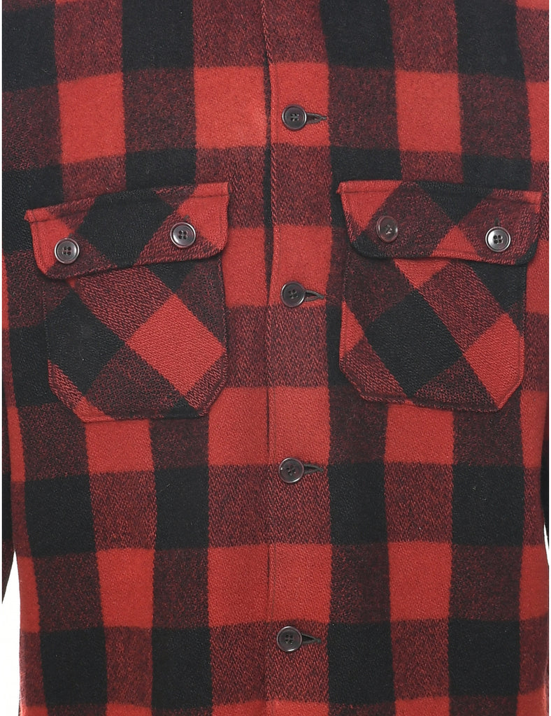 Red Buffalo Check Shirt - L